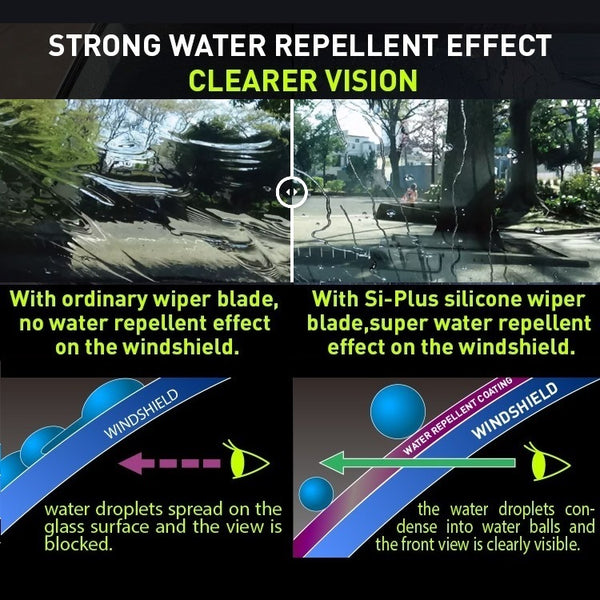 Windshield Silicone Wiper Blade (Mercedes) Pack of 1