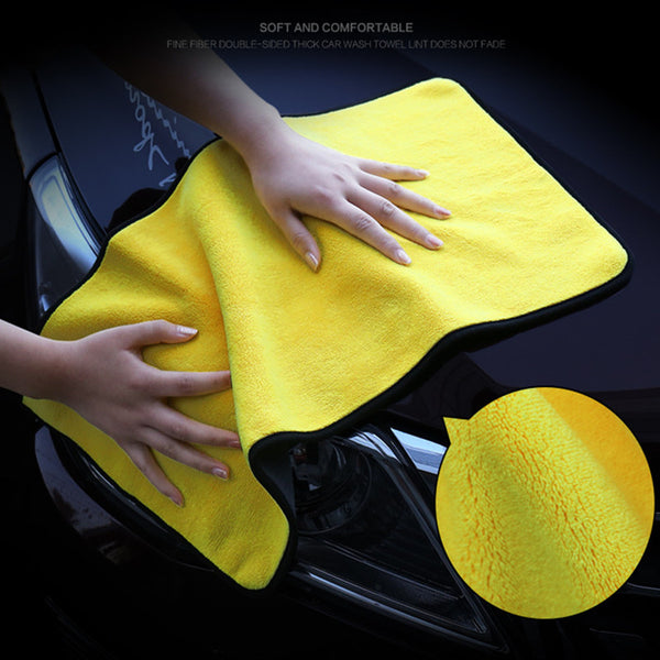 Microfiber Car Washing Towel | Detailing Wash Cloth | Car Grooming Interior Cleaning Rag