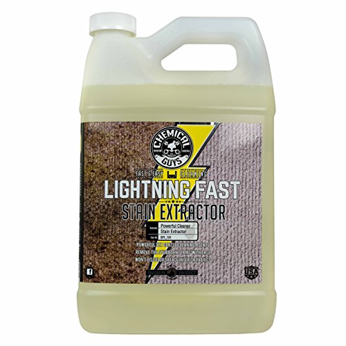 Chemical Guys SPI_191 Lightning Fast Carpet and Upholstery Stain Extractor, (For Cars, Trucks, SUVs, RVs, Home, Interior, Pets & More) 128 fl oz (1 Gallon)