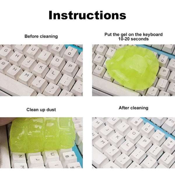 80g Super Clean Gel Dust Keyboard Cleaner for Car Electronic Product Cleaning